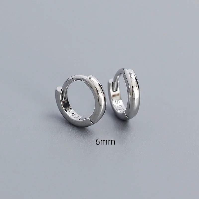 6mm White Gold Color