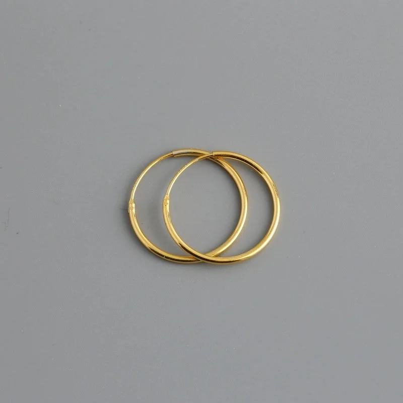 18mm (Gold)|925 Silver