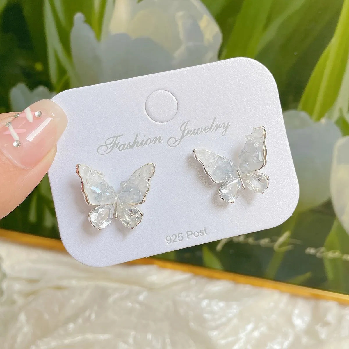 Sj27 Blue Butterfly Crystal