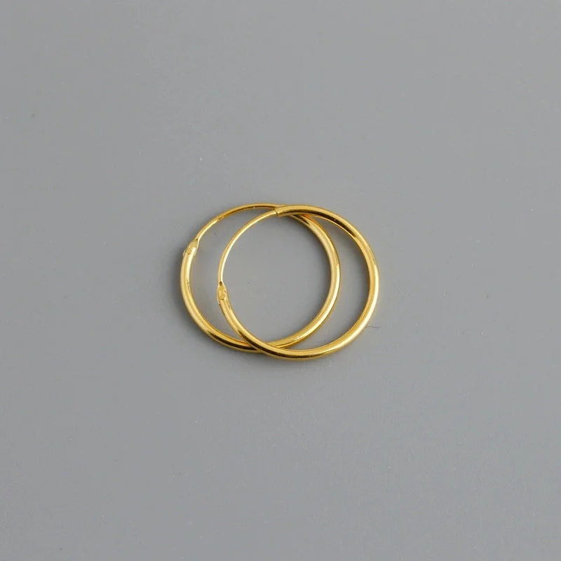 16mm (Gold)|925 Silver