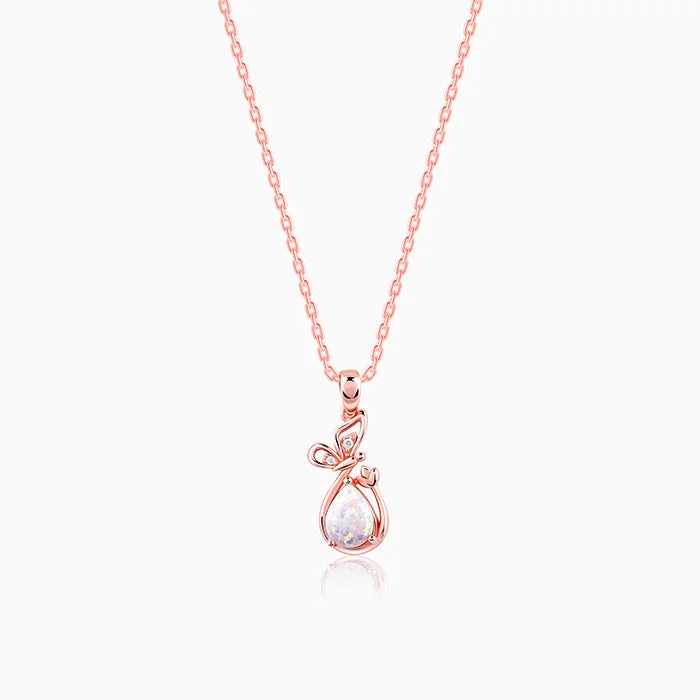 necklaces hypoallergenic metal -Rose Gold Starlight Spark Necklace