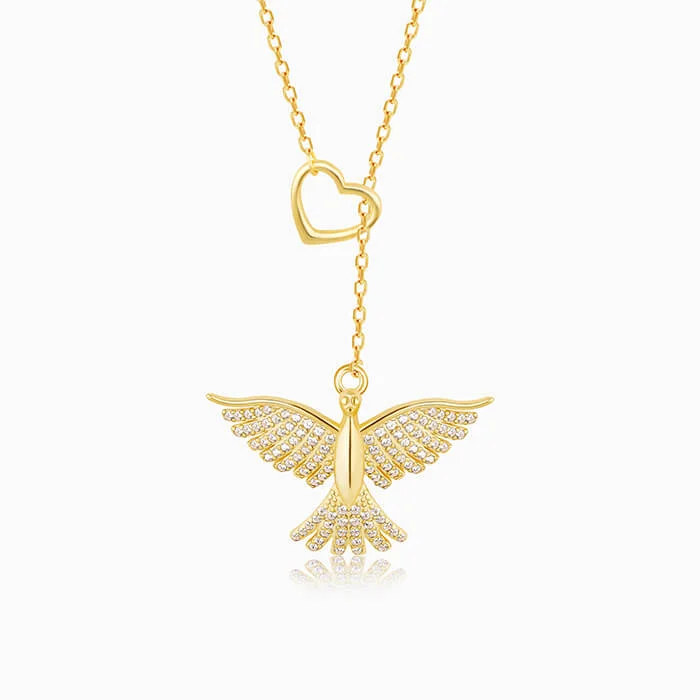 necklaces for mothers gift -Golden Phoenix Necklace