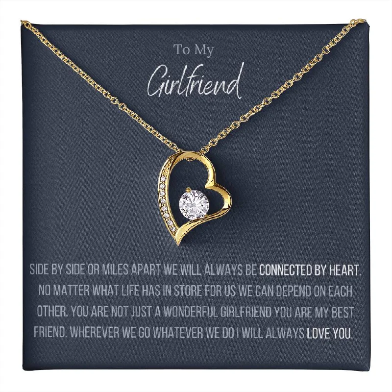 necklaces with cross pendant -The Forever Love™ Necklace To My Girlfriend