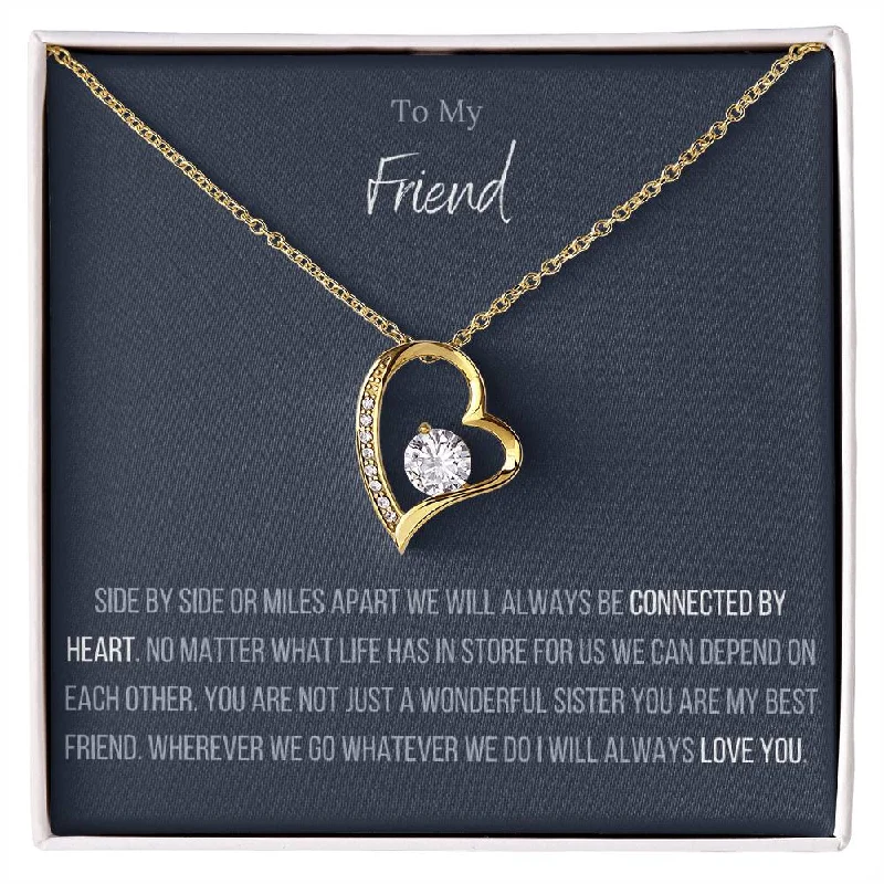 necklaces with infinity symbol -The Forever Love™ Necklace To My Friend