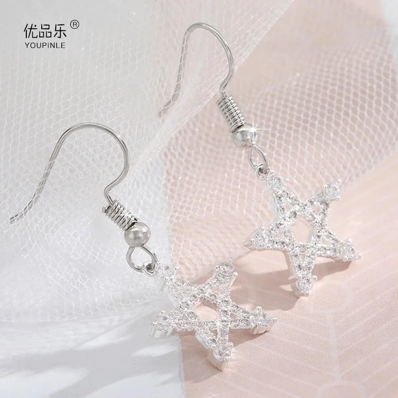 41# D0092 Ear Hook Five-Pointed Star