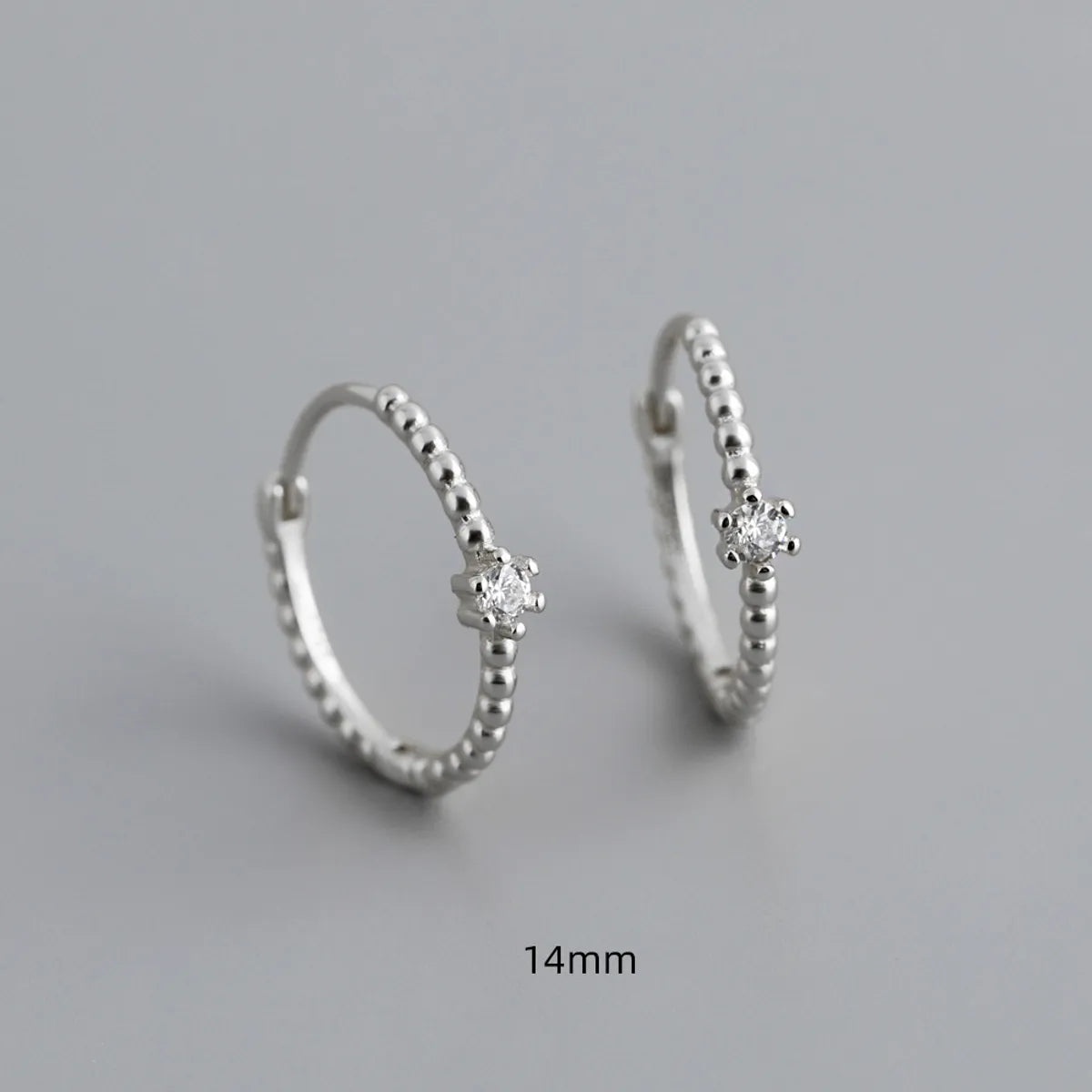 White Gold Color 14mm