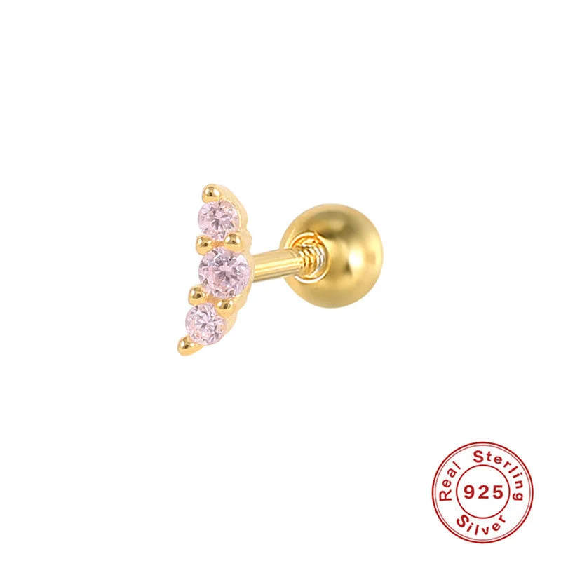 Single Gold-Pink diamond