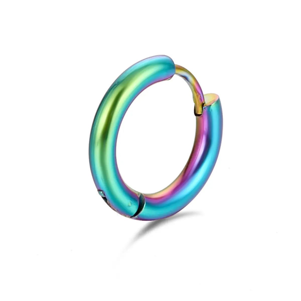 Color Glossy Ear Ring 10mm (Single)