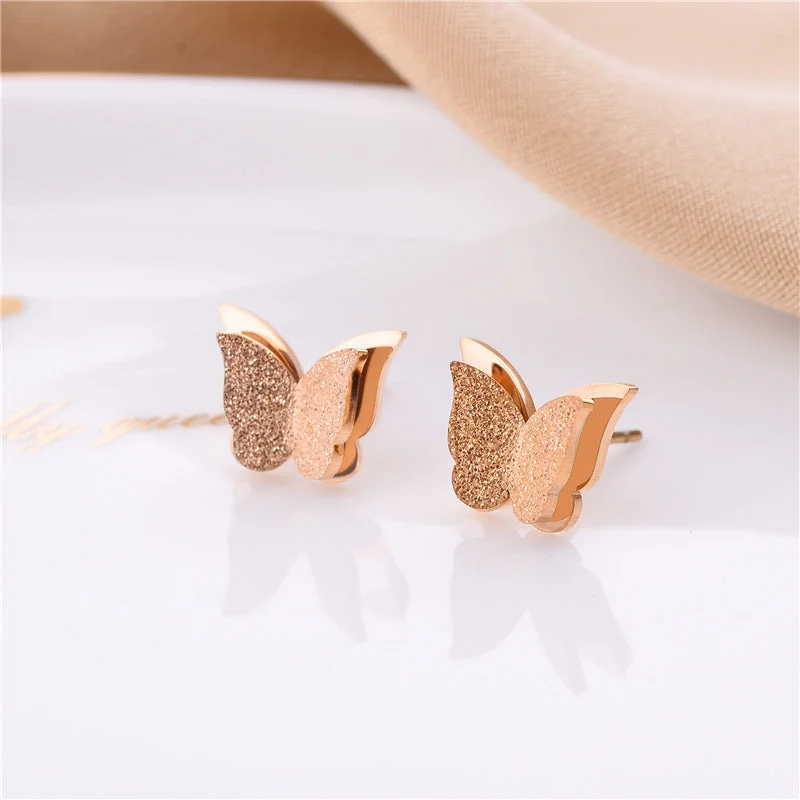 6638 Butterfly Earrings