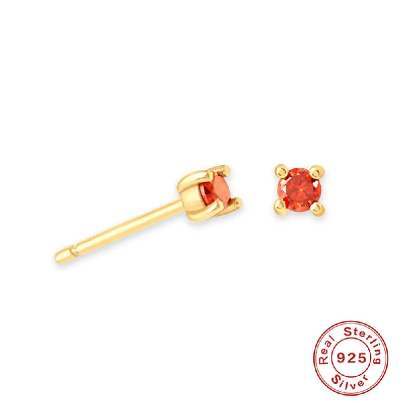 Gold-January Deep Orange Red