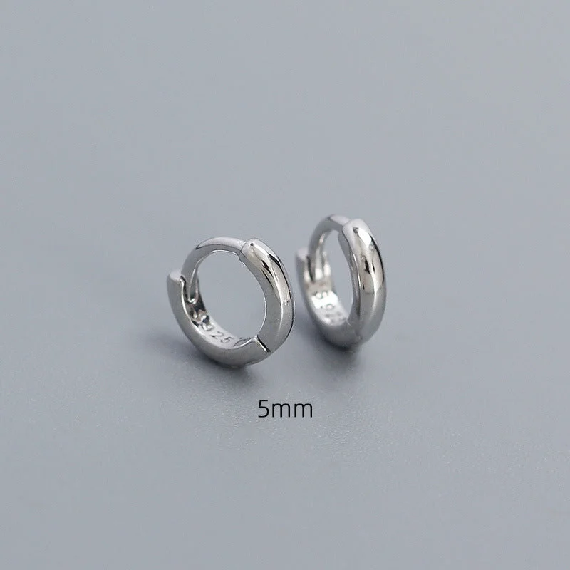 5mm White Gold Color