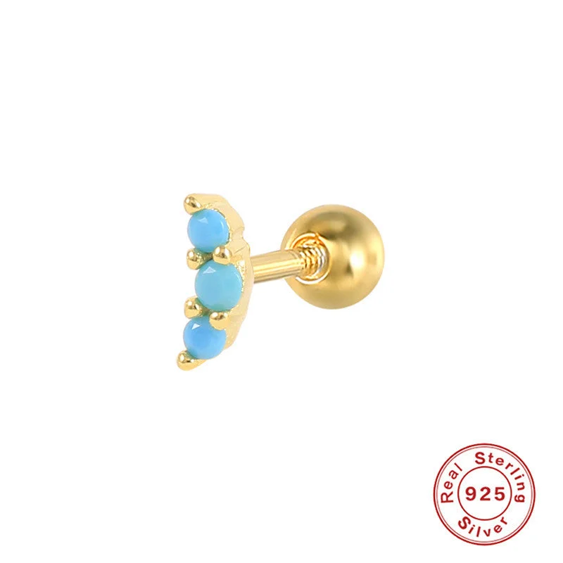 Single Gold-Turquoise