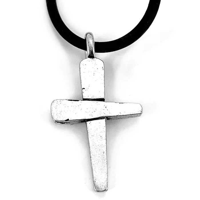 necklaces for birthday gift -Forgiven Cross Necklace Silver