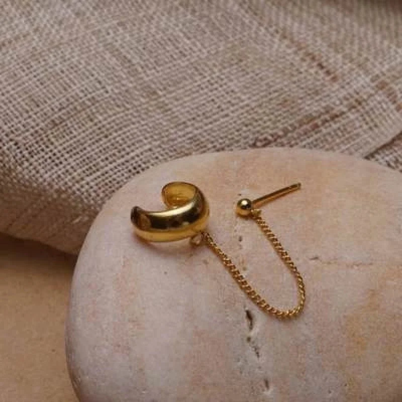 8# D0023 Integrated Ear Studs Ear Clip