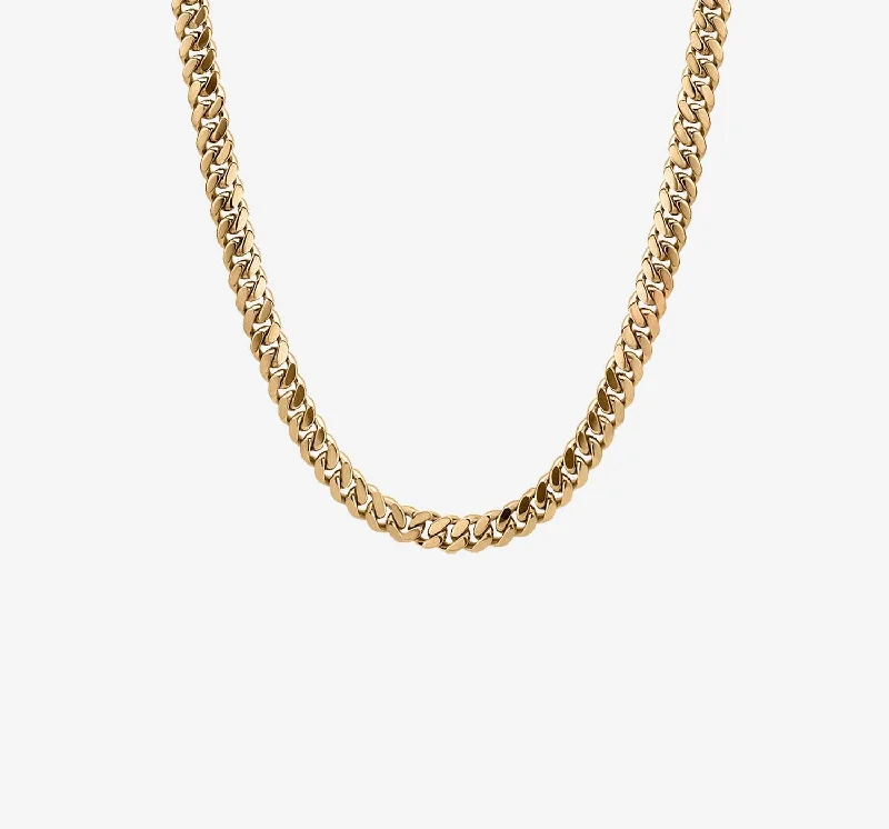 necklaces for stylish women -5mm Cuban Chain | Gold