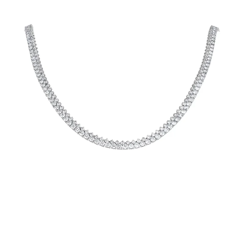 necklaces for gifting ideas -Claudia Double Diamond Necklace