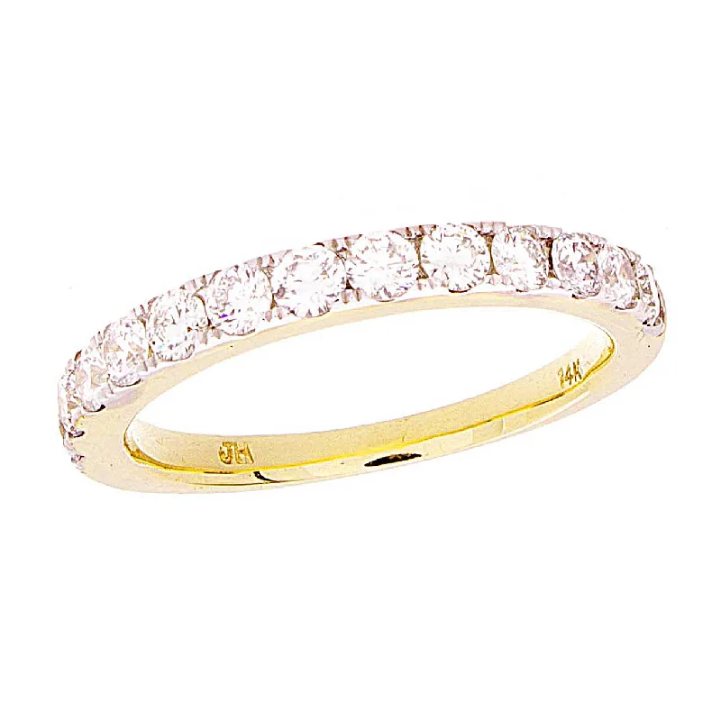 ladies engagement rings delicate thin band -Diamond Band