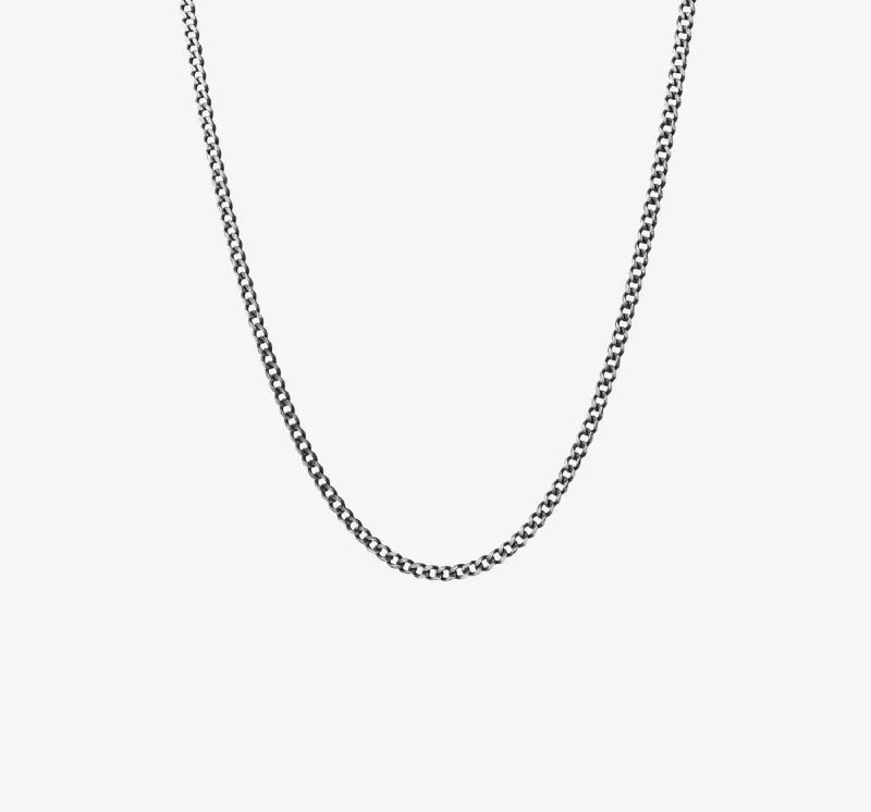 necklaces for mothers gift -3mm Cuban Chain | Silver