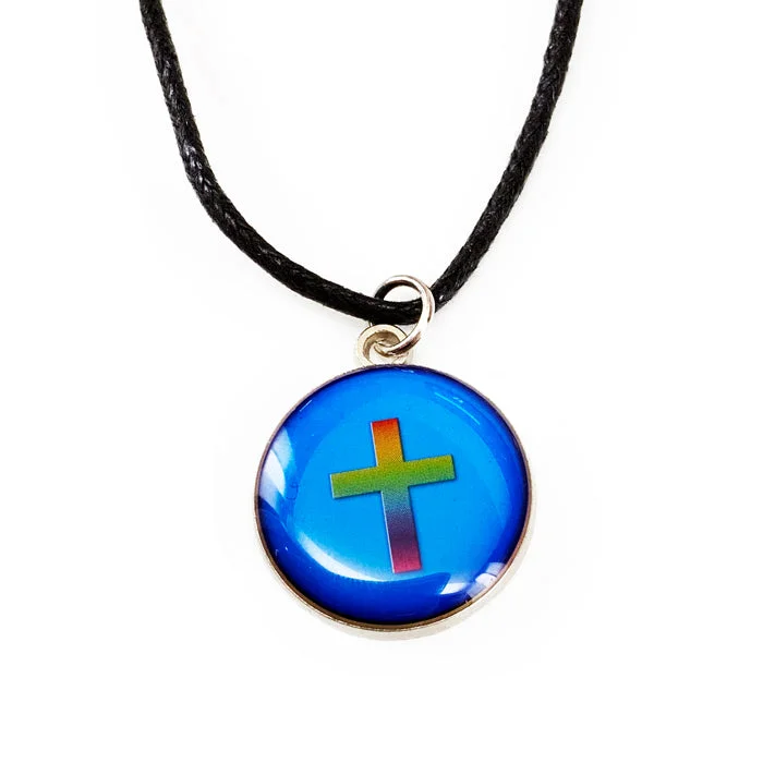 necklaces for everyday wear -Mood Cross Necklace