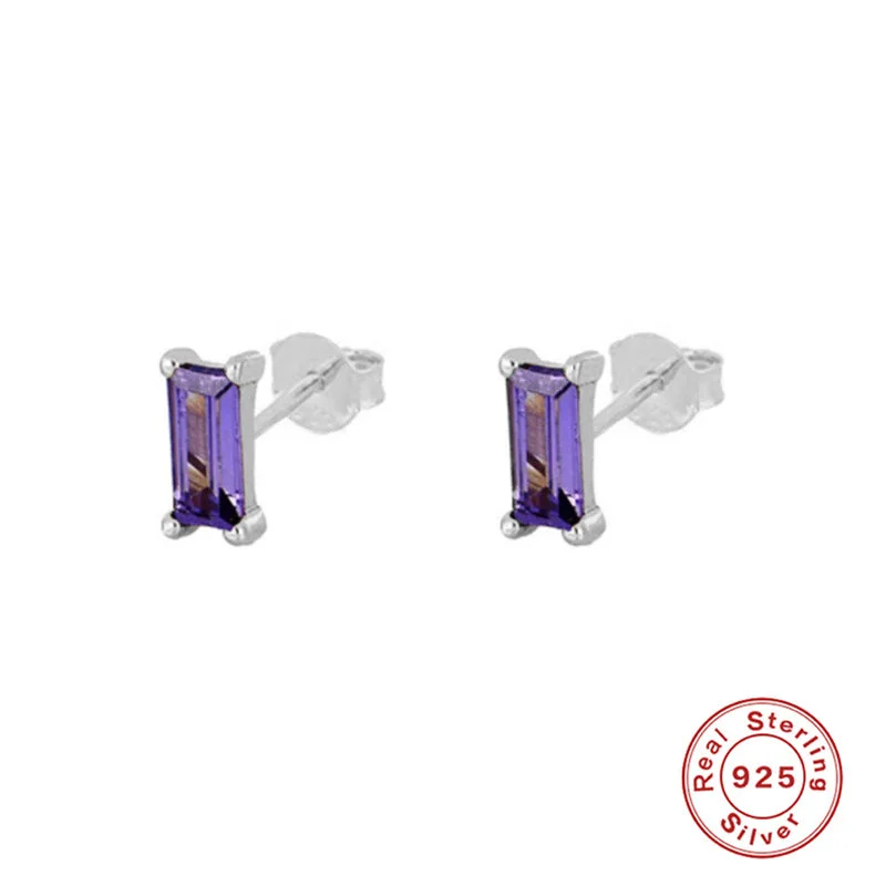 White gold color-Purple Diamond