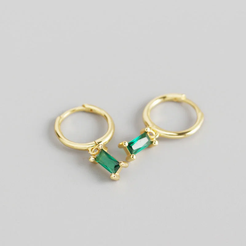 Green Stone Yellow Gold