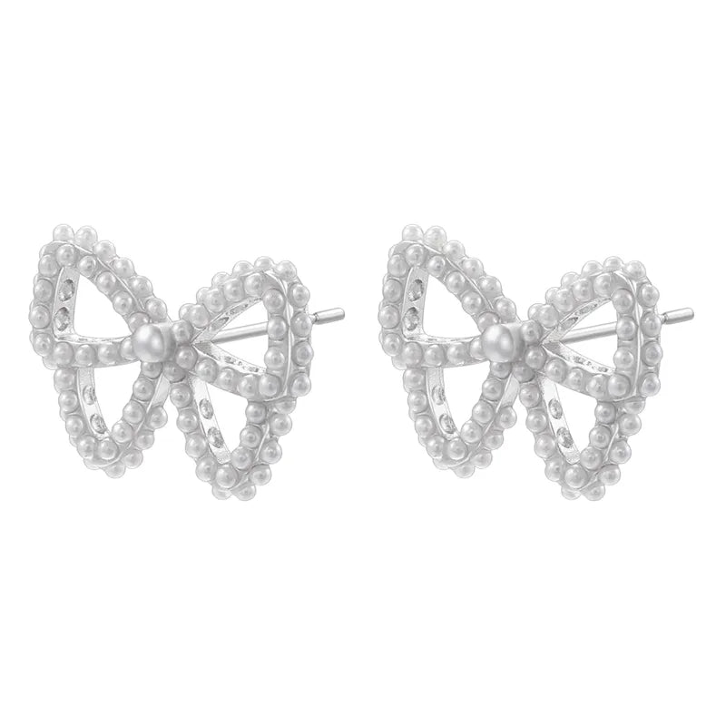 Ve1442 White Gold Color 1 Pair