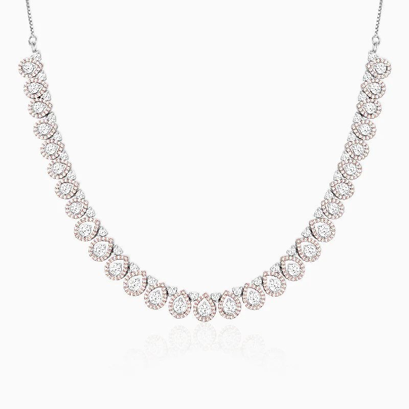 necklaces with birthstone charm -Anushka Sharma Silver Affair Necklace