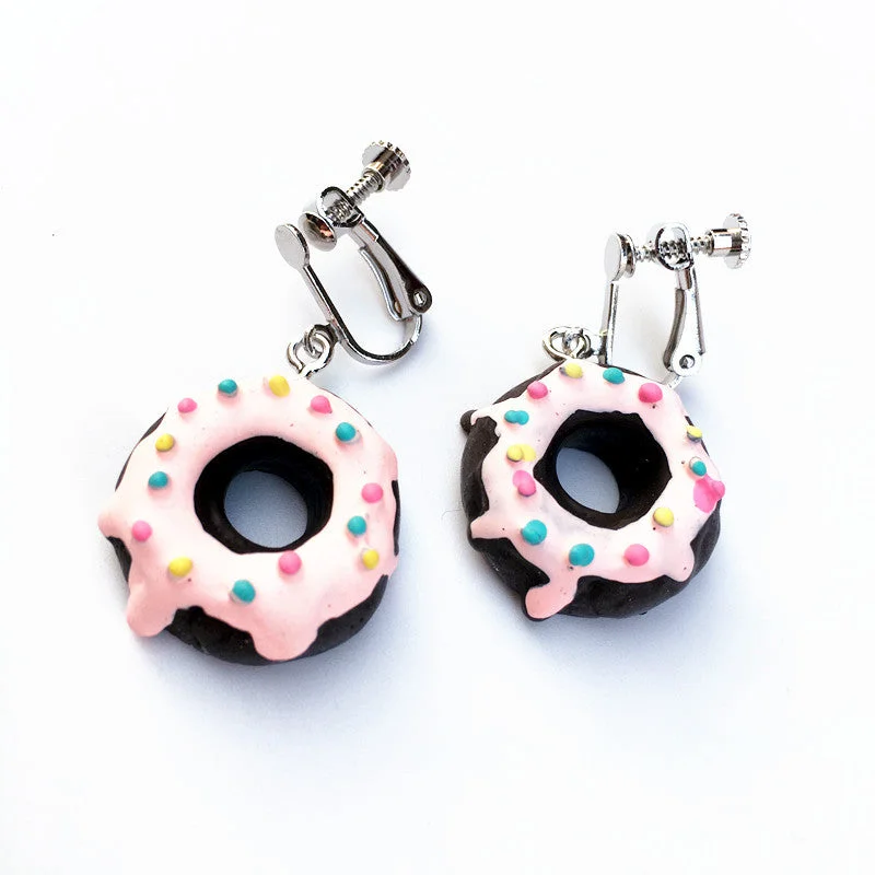 A- Style Black Ear Clip