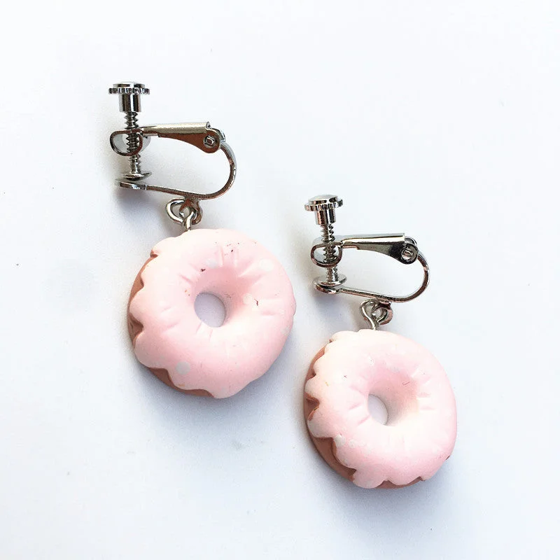 Style D and Pink Ear Clip