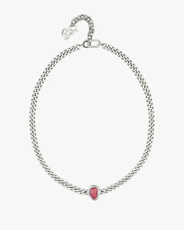 necklaces with pink tourmaline -LE GRAND NECKLACE PINK