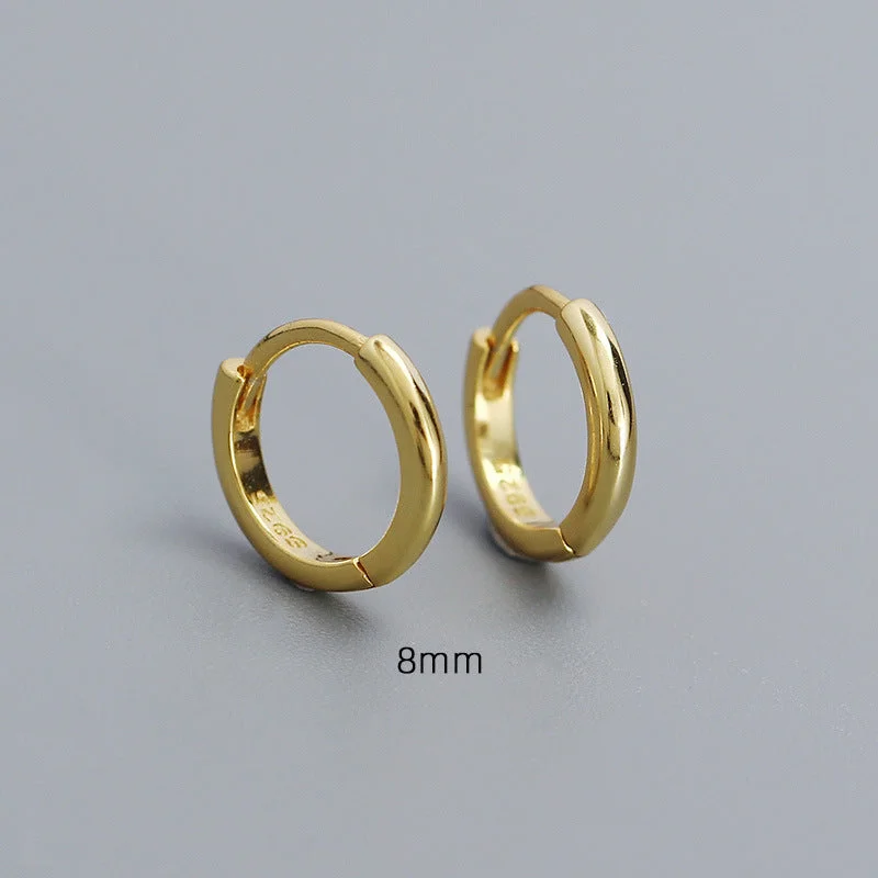 8mm Yellow Gold