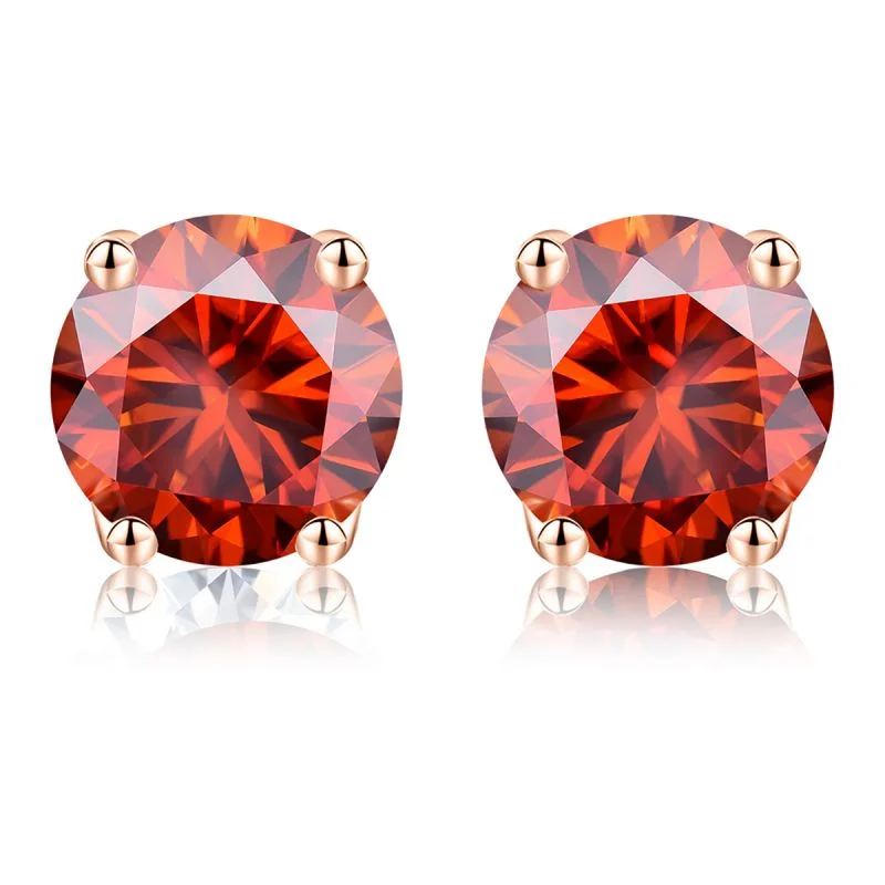 Rose Gold Pomegranate Red