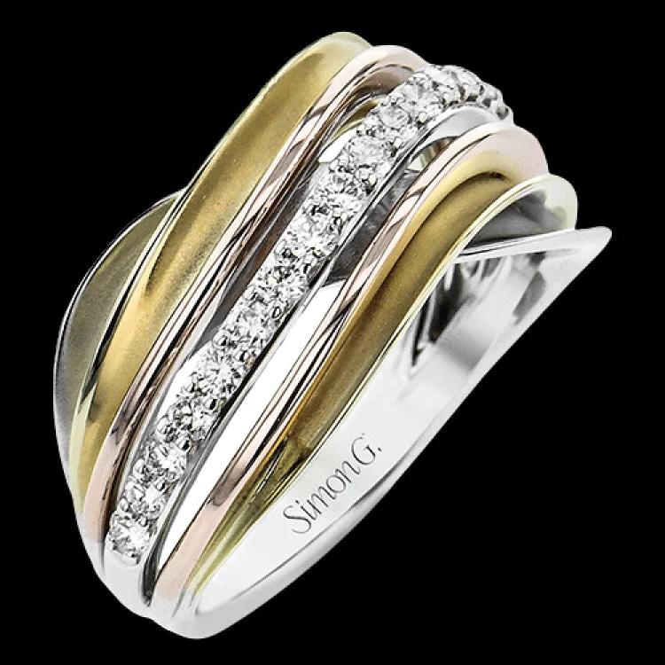 ladies rings for stylish women -LR2964 RIGHT HAND RING