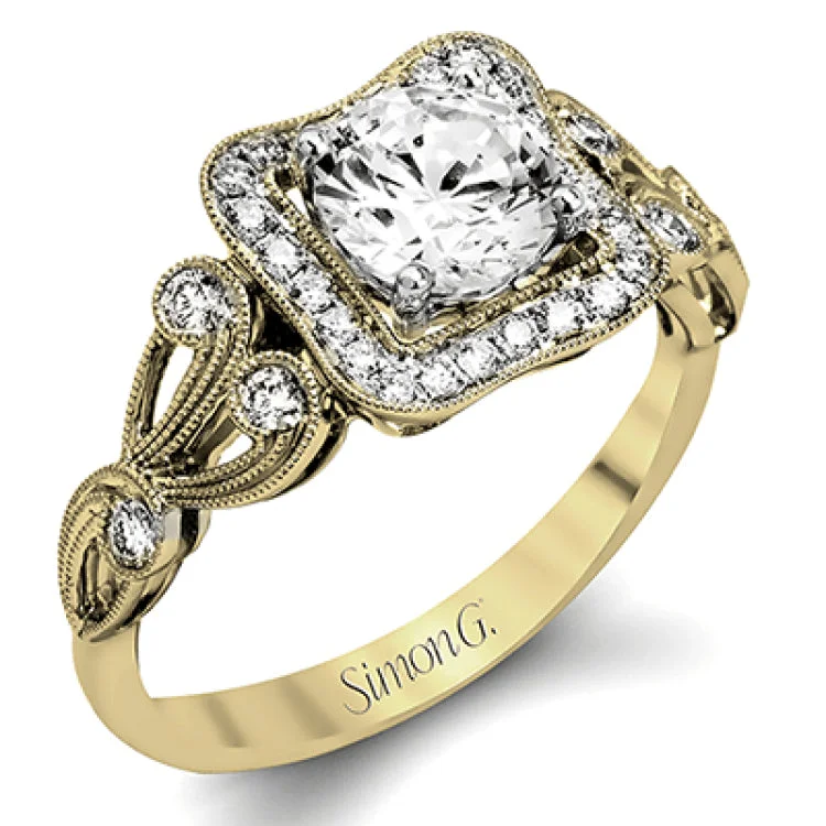 ladies rings with arrow design -The lovely vintage design of this impressive white gold ring is emphasized by .27 ctw sparkling round cut white diamonds.