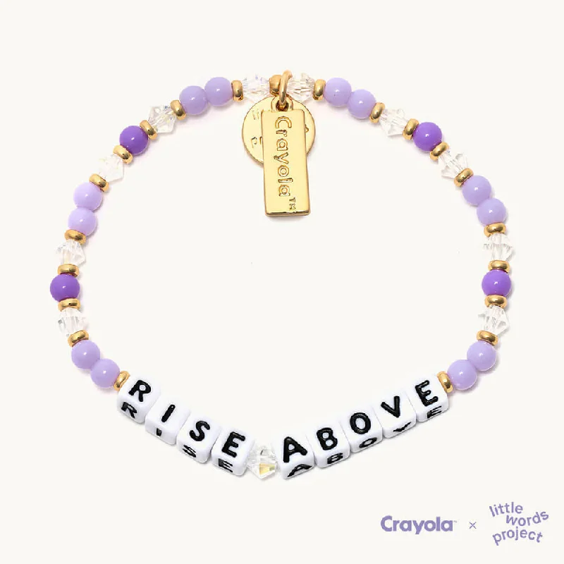 bracelets for women gold elegance -RISE ABOVE BRACELET, PURPLE