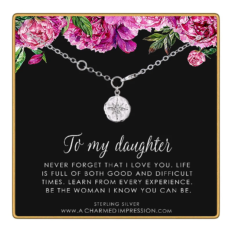 bracelets affordable luxury -Gift for Daughter •  Silver CZ Diamond Starburst Bracelet • Daughter Gifts from Mom Dad • Teen Girls Adult Daughter • Encouragement Gifts for Women • Motivational Inspirational Jewelry