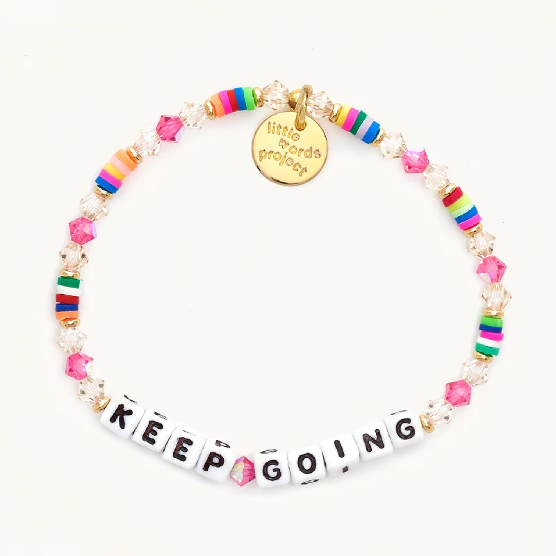 bracelets with topaz blue -KEEP GOING BRACELET