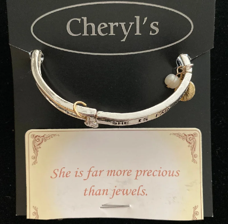 bracelets vintage inspired look -Proverbs 31 Bracelet