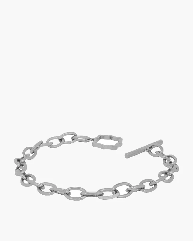 bracelets for couples matching -Charm Bracelet, Silver